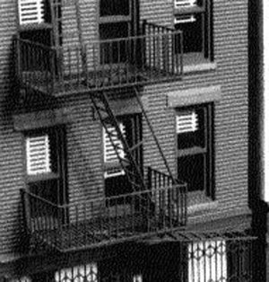 Gold Medal Models 1603 N Scale Standard Fire Escape -- 3-Story - Kit