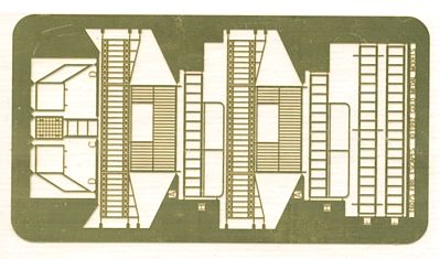 Gold Medal Models 1605 N Scale Fancy Fire Escape -- 3-Story - Kit
