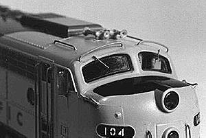 Gold Medal Models 1607 N Scale Diesel Locomotive Detail Set