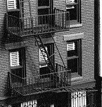 Gold Medal Models 8701 HO Scale Standard Fire Escape Kit -- Basic 3-Story Set