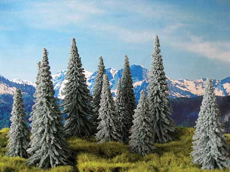 Grand Central Gems T11 All Scale Spruce Tree -- 6 to 7" 15.2 to 22.9cm pkg(6)