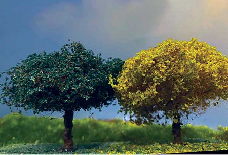 Grand Central Gems T55 All Scale Deciduous Trees -- pkg(2)