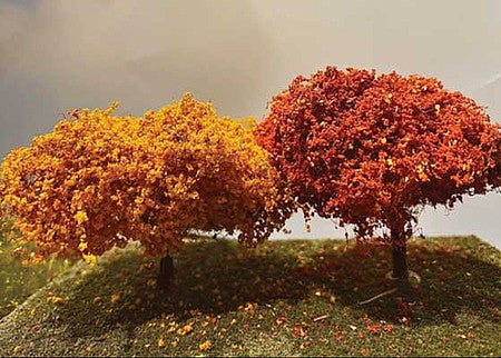 Grand Central Gems T56 All Scale Fall Deciduous Trees -- pkg(2)