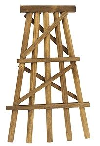 Grand Central Gems TB14 O Scale Wood Trestle Bents - Assembled -- Medium, 8 3/4" Tall pkg(5)