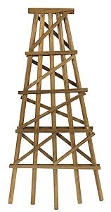 Grand Central Gems TB16 O Scale Wood Trestle Bents - Assembled -- X-Large, 16" Tall pkg(5)