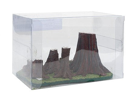 Grand Central Gems TS1 All Scale Trunk Stumps -- 2 - 3" 5.1 - 7.6cm Tall pkg(5)