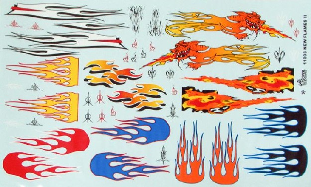 Gofer Racing 11003 1/24-1/25 New-Type Flames II