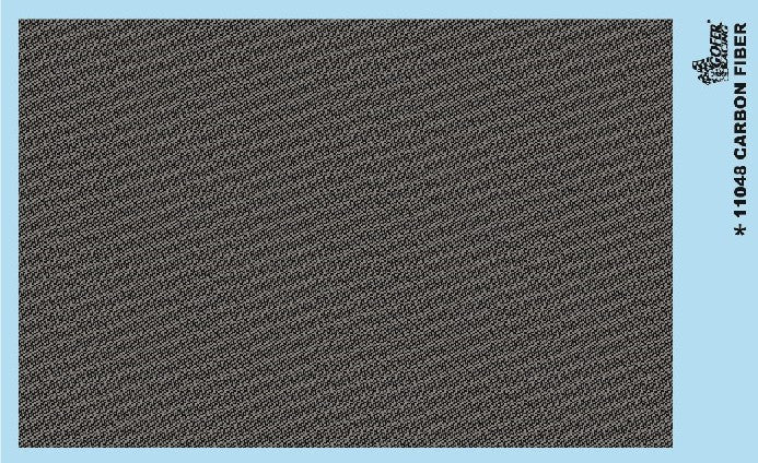 Gofer Racing 11048 1/24-1/25 Carbon Fiber Sheet