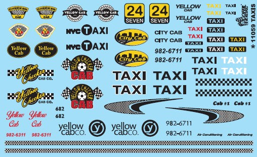Gofer Racing 11059 1/24-1/25 Taxis