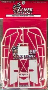 Gofer Racing 51130 1/24-1/25 Top Fuel Dragster Frame Plastic Kit