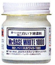Mr Hobby Paints 283 Mr. Base White 1000 40ml Bottle (6/Bx)