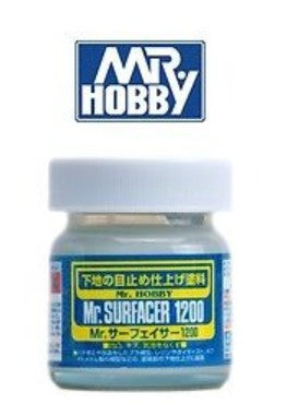 Mr Hobby Paints 286 Mr. Surfacer 1200 40ml Bottle (6/Bx)