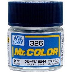 Mr Hobby Paints 326 Lacquer Based Gloss Blue FS15044 10ml Bottle (6/Bx)