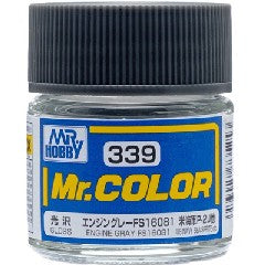 Mr Hobby Paints 339 Lacquer Based Gloss Engine Gray FS16081 10ml Bottle (6/Bx)