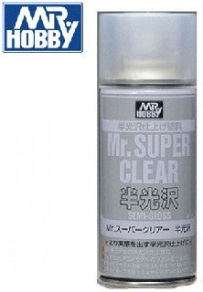 Mr Hobby Paints 516 Mr. Super Clear Semi Gloss 170ml (Spray)