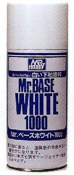 Mr Hobby Paints 518 Mr. Base White 1000 180ml (Spray)