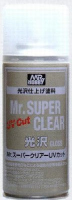 Mr Hobby Paints 522 Mr. Super Clear UV Cut Gloss 170ml (Spray)