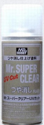 Mr Hobby Paints 523 Mr. Super Clear UV Flat (Spray)
