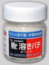 Mr Hobby Paints P119 Mr. Dissolved Putty 40ml Bottle (6/Bx)