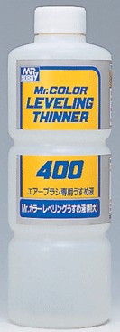 Mr Hobby Paints T108 Mr. Color Leveling Thinner 400ml Plastic Bottle