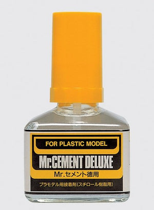 Mr Hobby Paints MC127 Mr. Cement Deluxe 40ml Bottle (6/Bx)