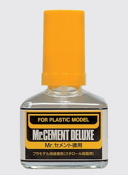 Mr Hobby Paints MC127 Mr. Cement Deluxe 40ml Bottle (6/Bx)