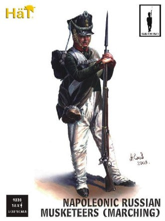 Hat Industries 9320 1/32 Napoleonic Russian Musketeers Marching (18)