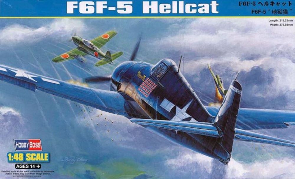 Hobby Boss 80339 1/48 F6F5 Hellcat Fighter