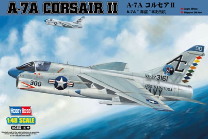 Hobby Boss 80343 1/48 A7B Corsair II Light USN Attack Aircraft 