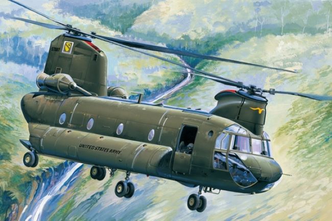 Hobby Boss 81772 1/48 CH47A Chinook US Army Helicopter
