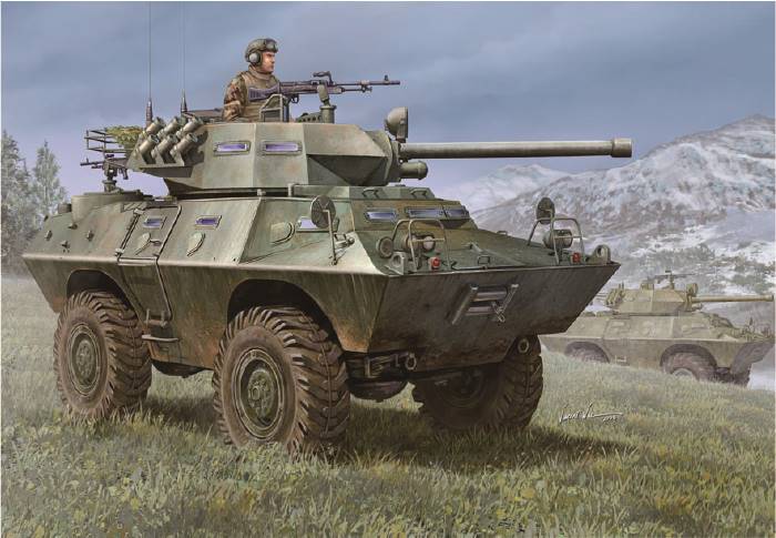 Hobby Boss 82421 1/35 LAV150 APC Armored Vehicle w/90mm Mecar Gun