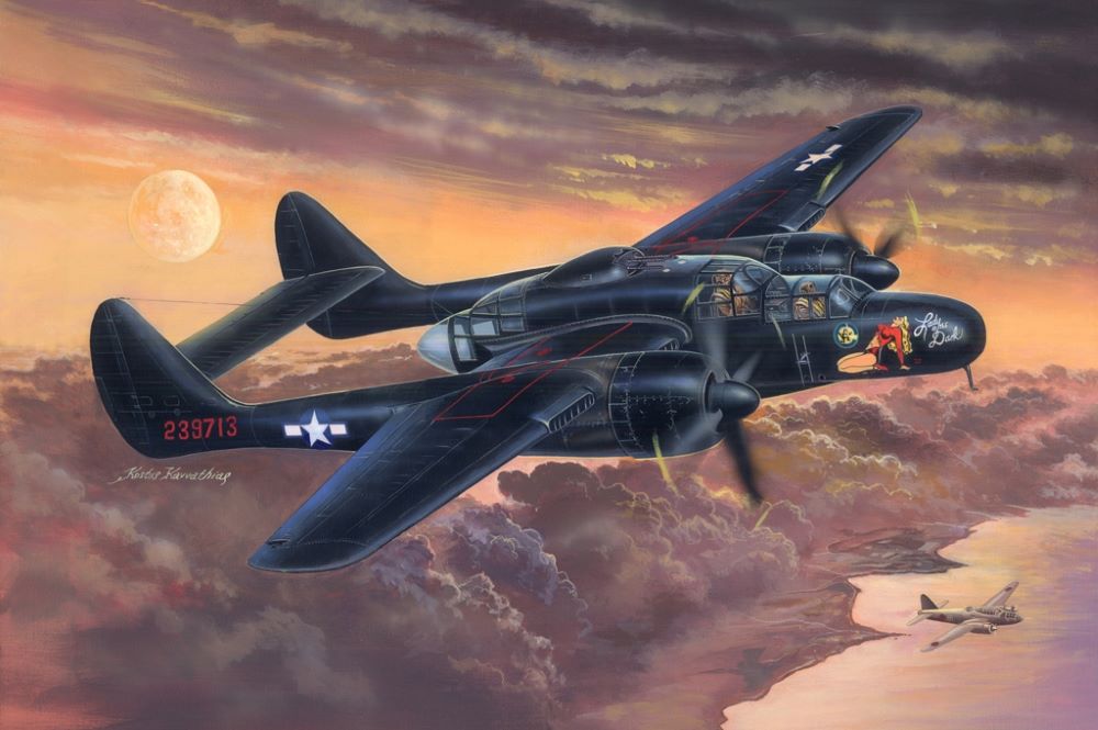 Hobby Boss 83209 1/32 P61B Black Widow USAF Night Fighter