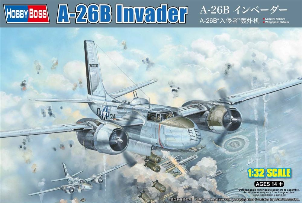 Hobby Boss 83213 1/32 A26B Invader Light Attack Aircraft
