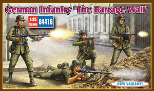 Hobby Boss 84416 1/35 German Infantry The Barrage Wall (4)