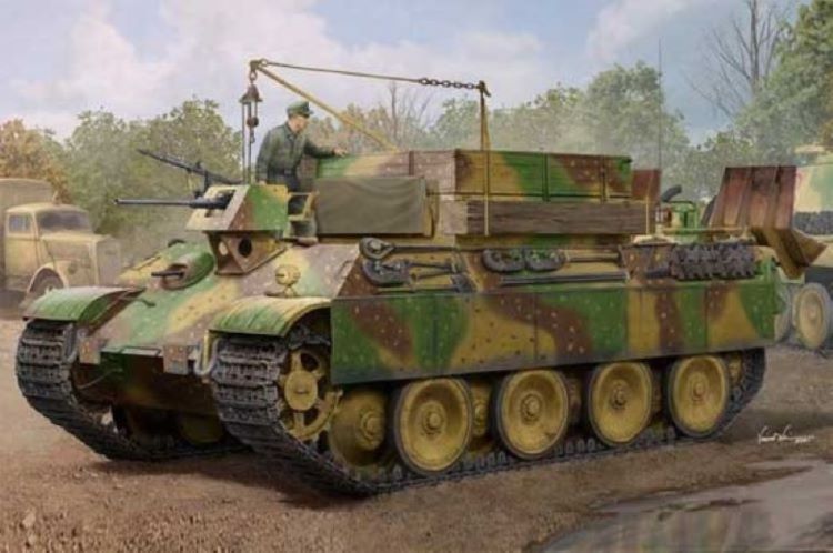 Hobby Boss 84554 1/35 German SdKfz 179 Bergepanther Ausf G Late Version Tank