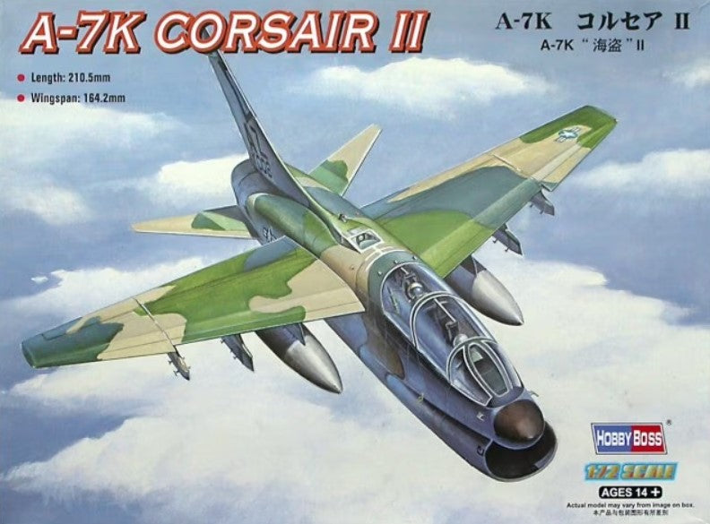 Hobby Boss 87212 1/72 A7K Corsair II Light USN Attack Aircraft 