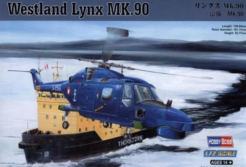 Hobby Boss 87240 1/72 Westland Lynx MK90 Helicopter