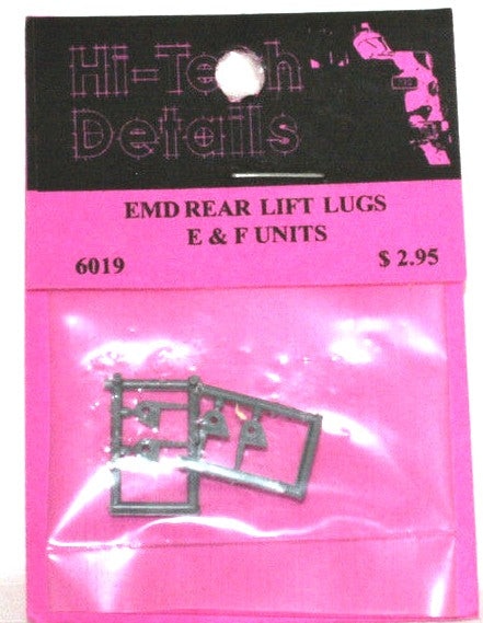 Hi-Tech Details 6019 HO Diesel EMD E & F Unit Rear Lift Lugs (2pr)