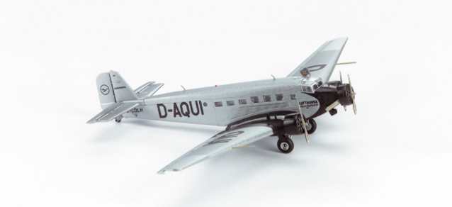 Herpa Wings HE019040 Lufthansa Ju52-Daqui 1/160