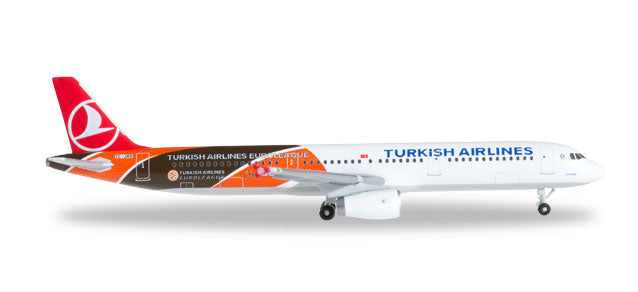 Herpa Wings HE526876 Turkish A321 1/500 Euroleague