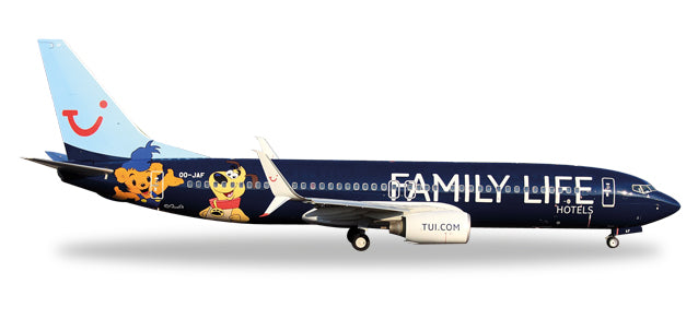 Herpa Wings HE529433 Jetairfly 737-800 1/500 Family Life Hotels