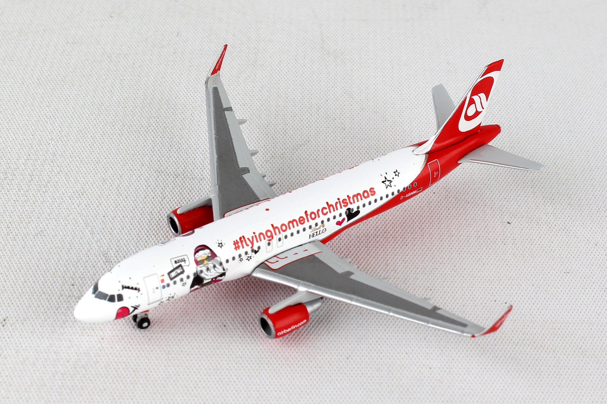 Herpa Wings HE529709 Air Berlin A320 1/500 Lindt Christmas