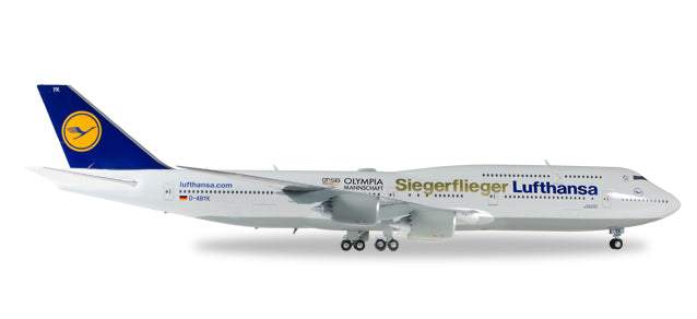 Herpa Wings HE558402 Lufthansa 747-8 1/200 Siegerflieger Olympia Rio 2016**