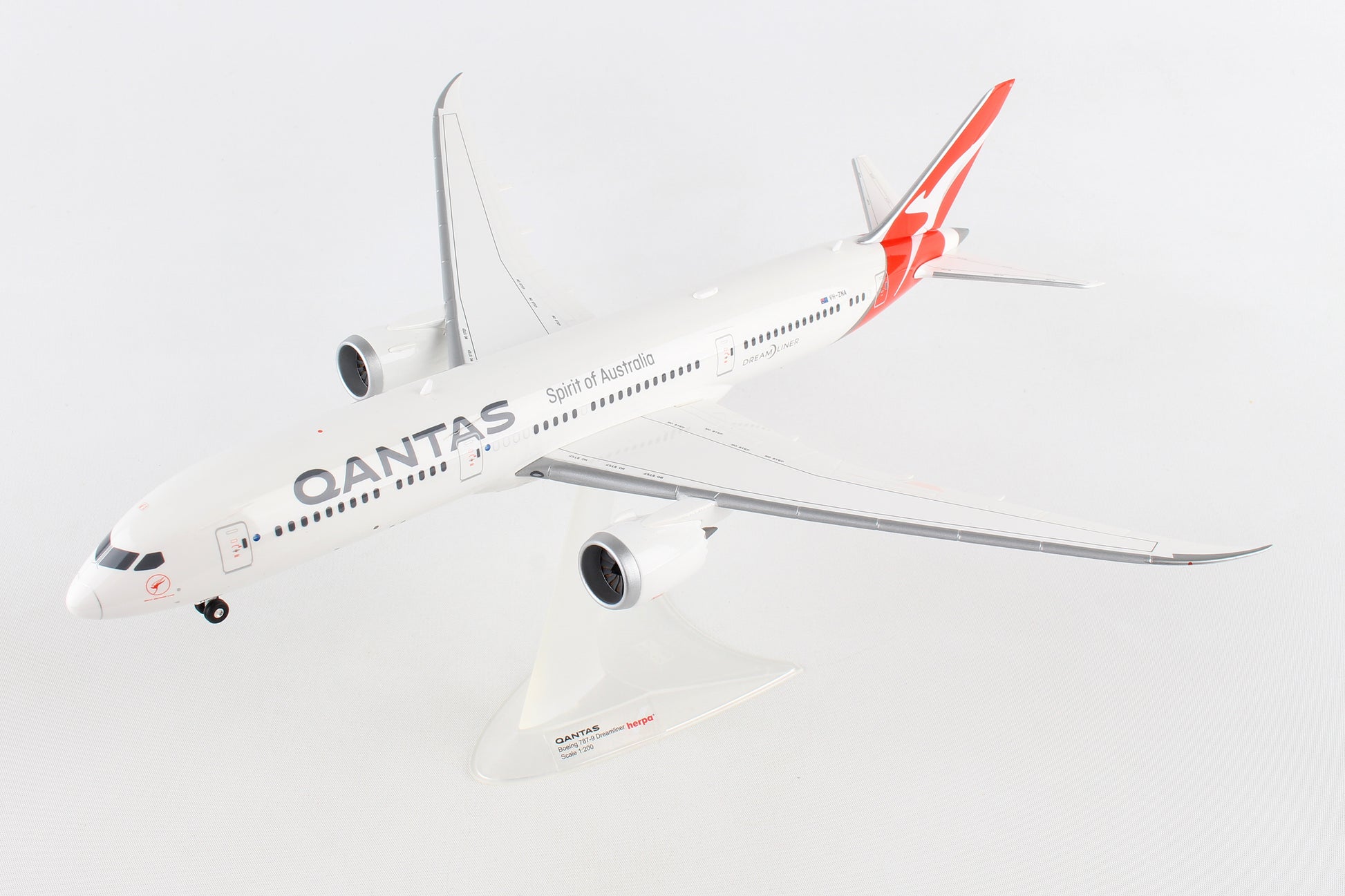 Herpa Wings HE558778 Qantas 787-9 1/200 New Livery