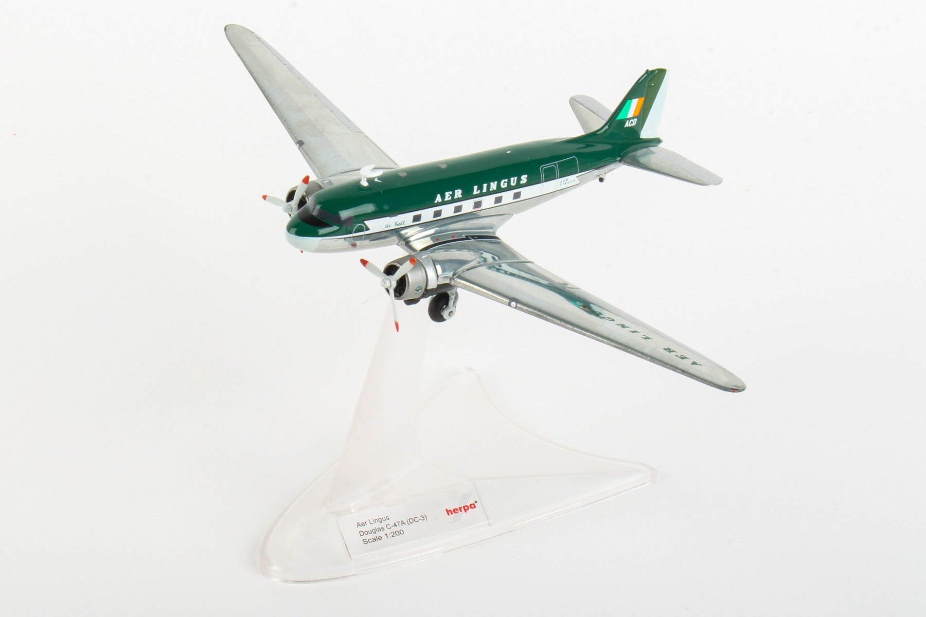 Herpa Wings HE559737 Aer Lingus Dc-3 1/200 Berlin Airlift