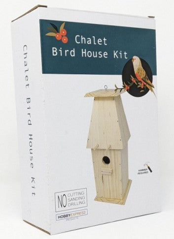 Hobby Express 60008 Chalet Bird House Kit