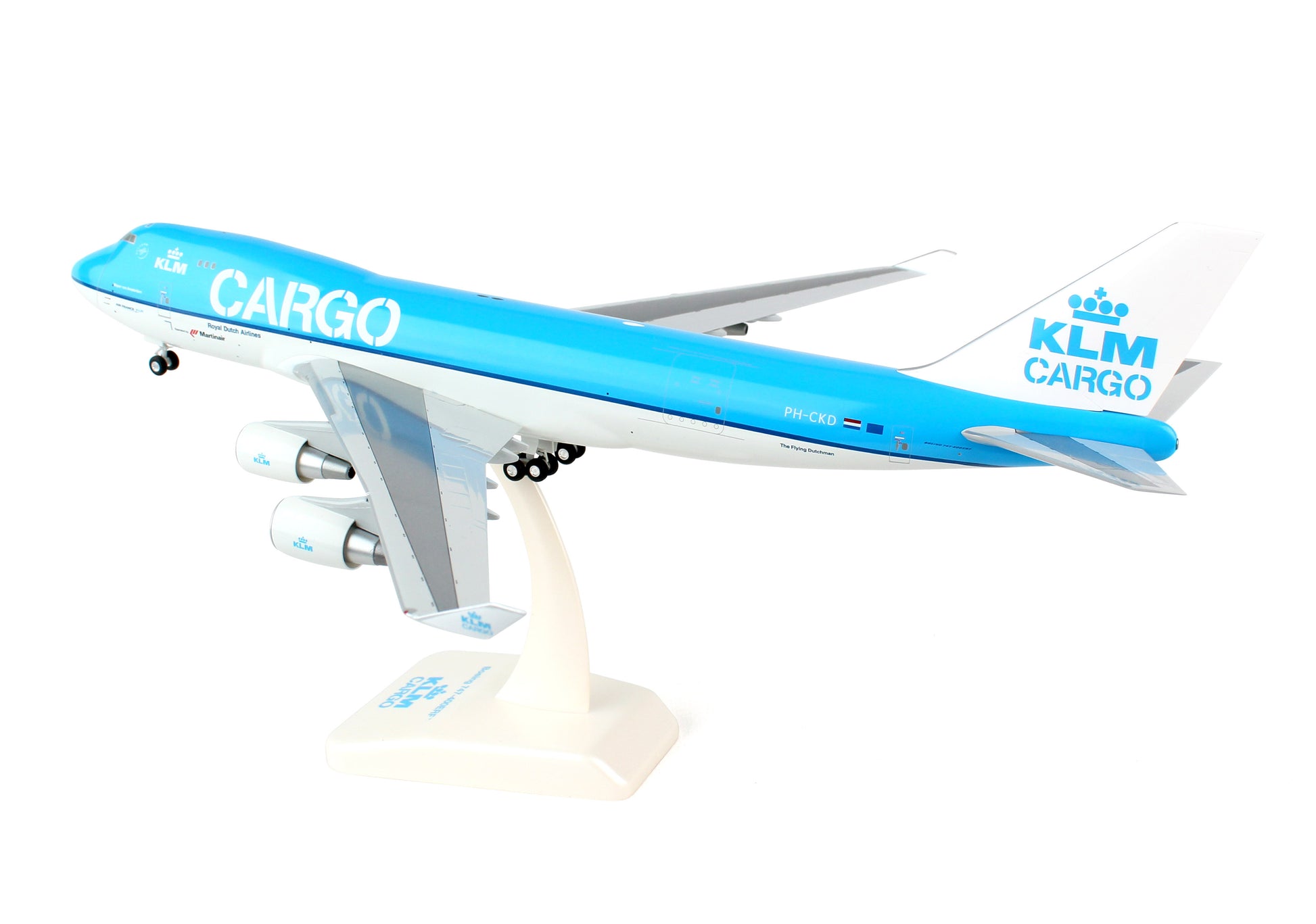 Hogan Wings HG0571G Klm Cargo 747-400Erf 1/200 W/Gear Reg#Ph-Ckd