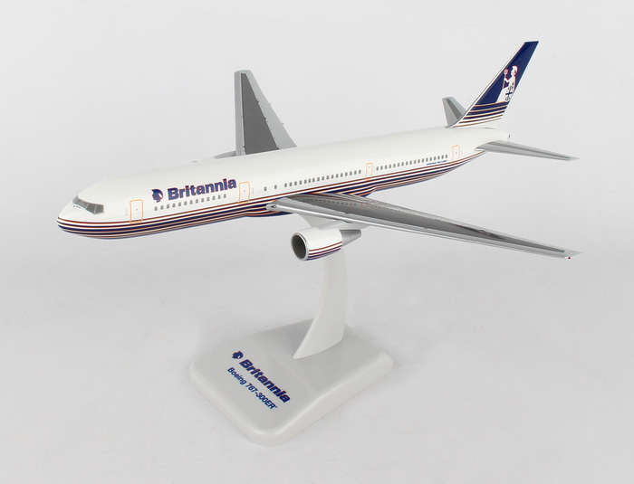 Hogan Wings HG0908G Britannia 767-300Er 1/200 W/Gear No Reg#