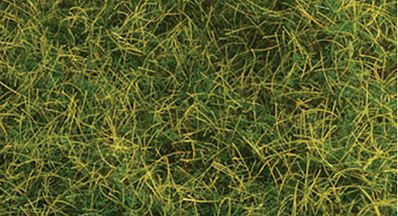 Heki Mini Forest 1573 All Scale Wild Grass Pad - 11 x 5-1/2" 27.4 x 14cm -- Moorland Green