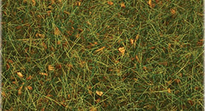 Heki Mini Forest 1578 All Scale Wild Grass Pad - 11 x 5-1/2" 27.4 x 14cm -- Alpine Green